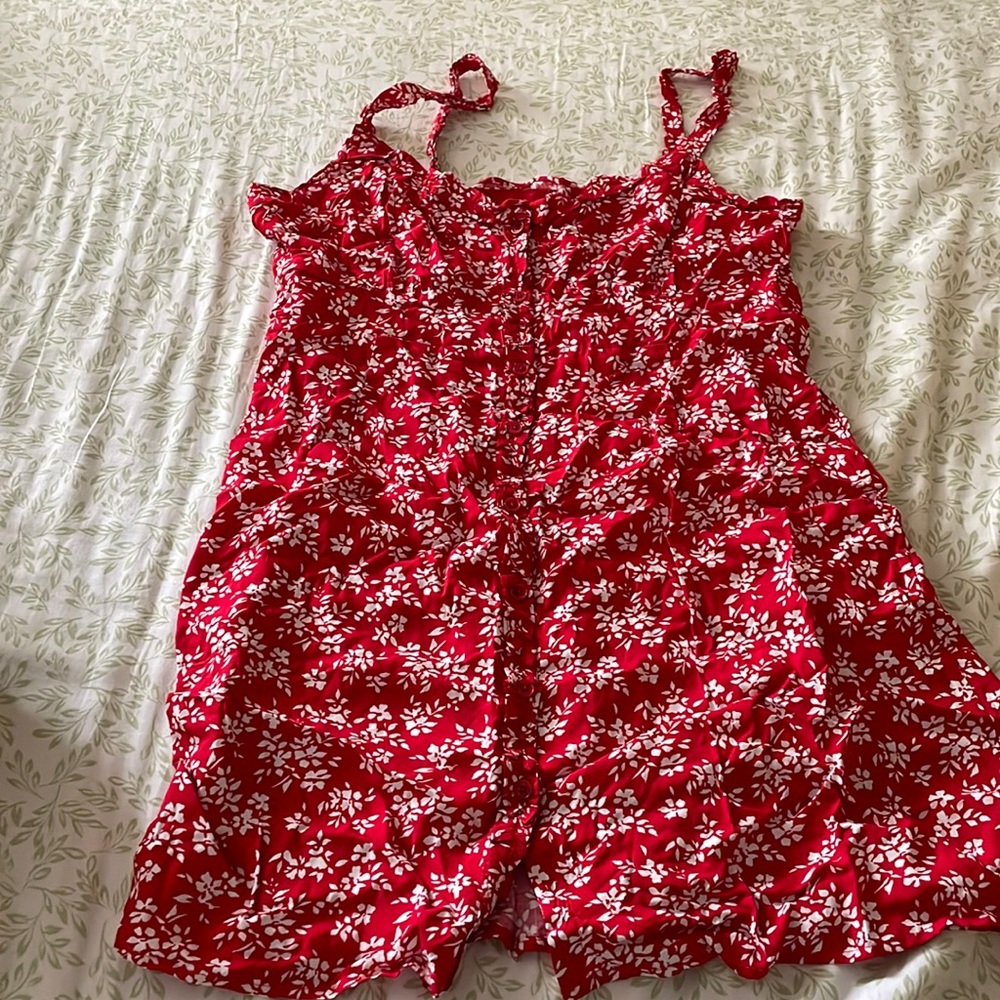 Summery Red Dress